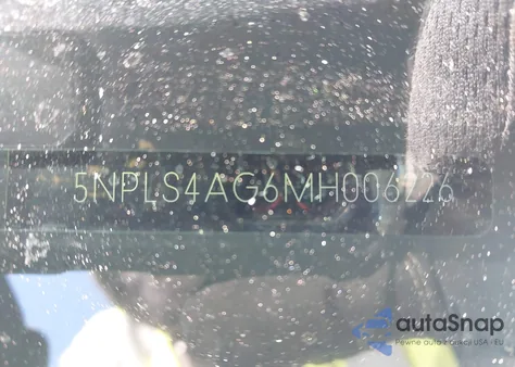 2021 Hyundai Elantra Sel from USA, damaged, VIN 5NPLS4AG6MH006226